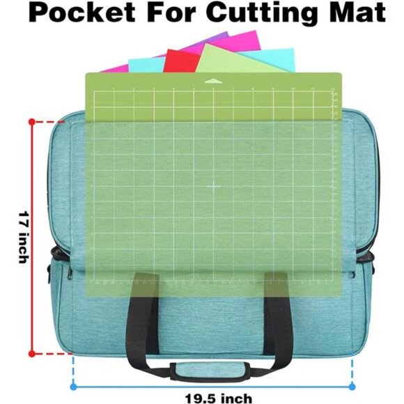 Double-Layer Carrying Case Compatible with Cricut Maker 3, Maker, Explore 3 - Picture 3 of 7